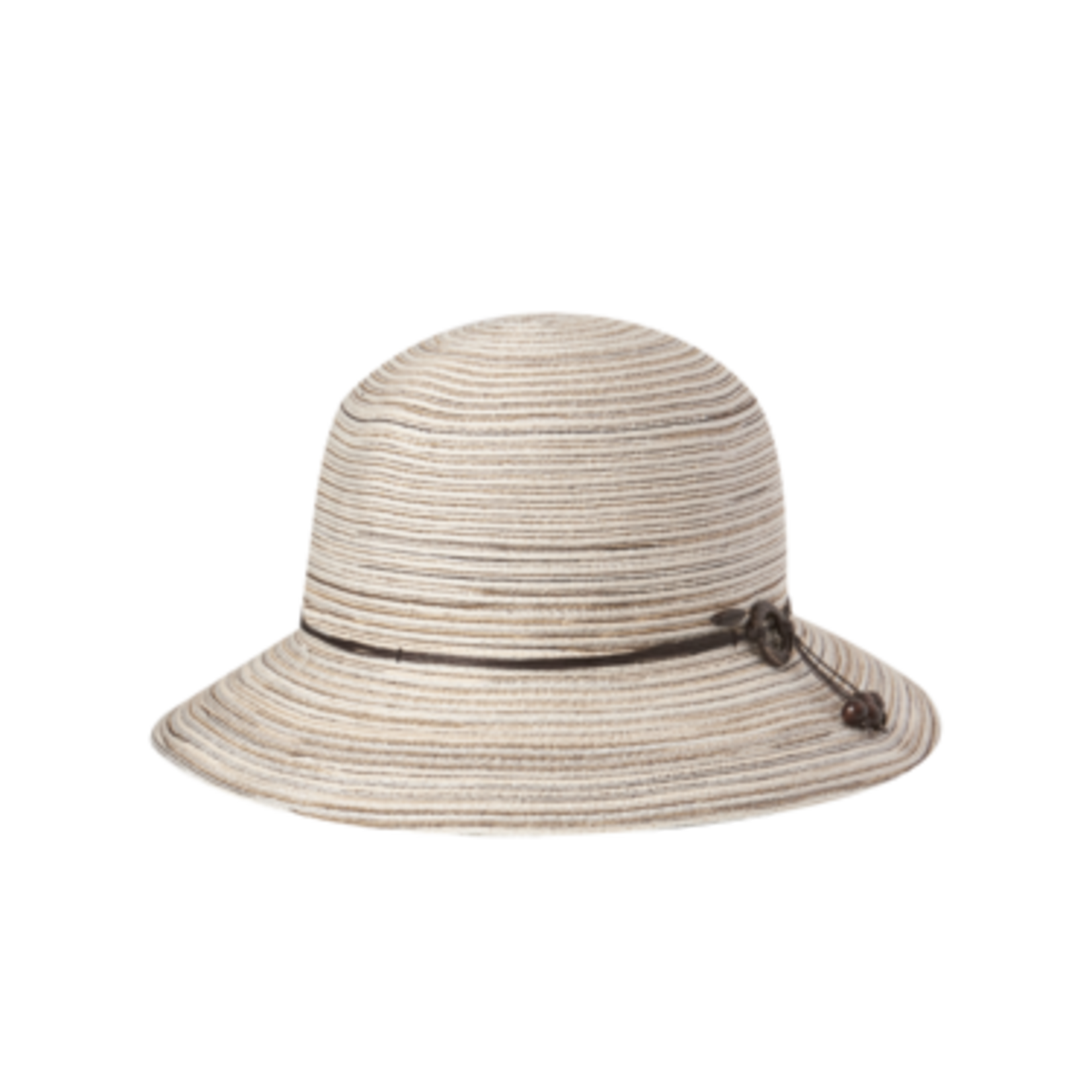 Hat Taupe Short Brim - Sophia