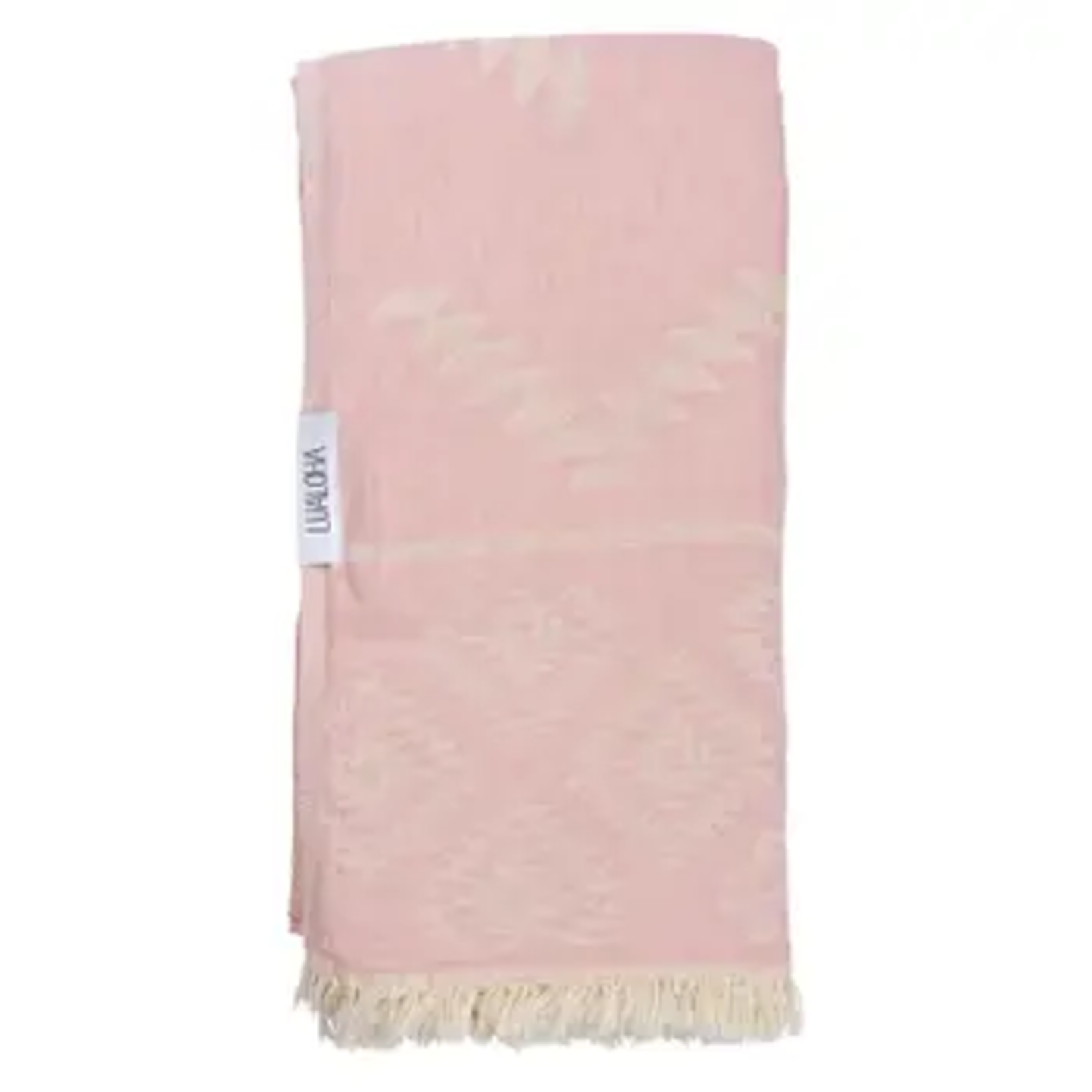 Luxury Turkish Towel - Powder Pink