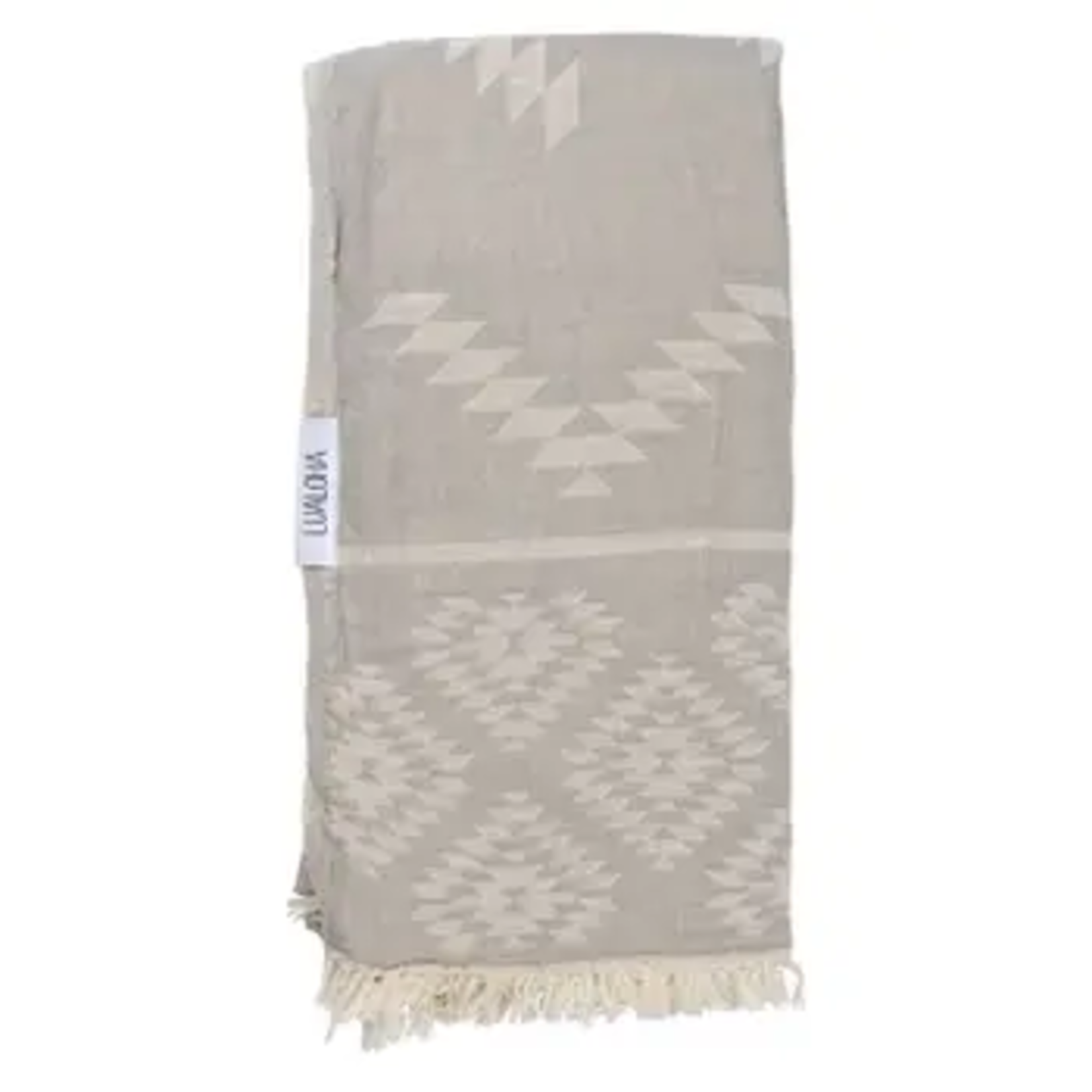 Luxury Turkish Towel - Light Grey