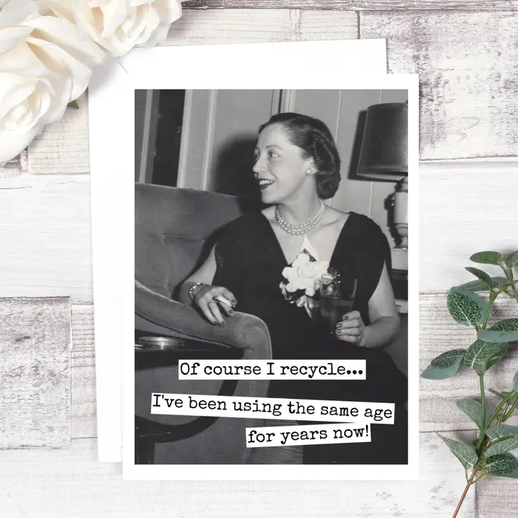 Of Course I Recycle Card Copper Alley Gift Boutique