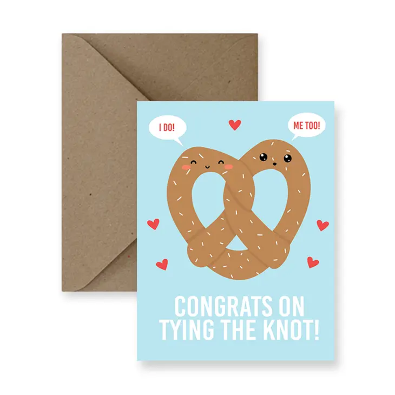 Congrats Tying The Knot - Wedding Card