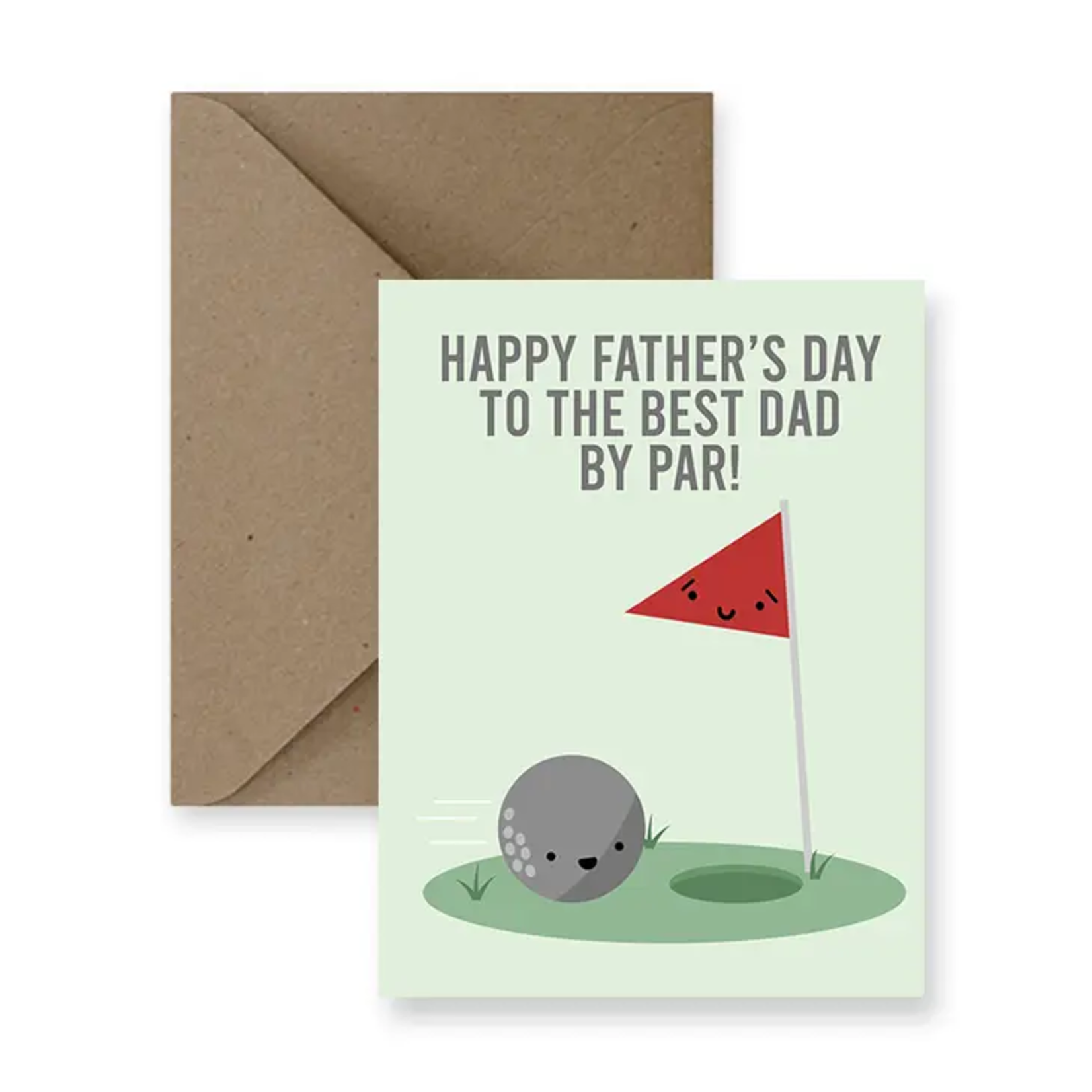 Best Dad by Par! Father's Day Card