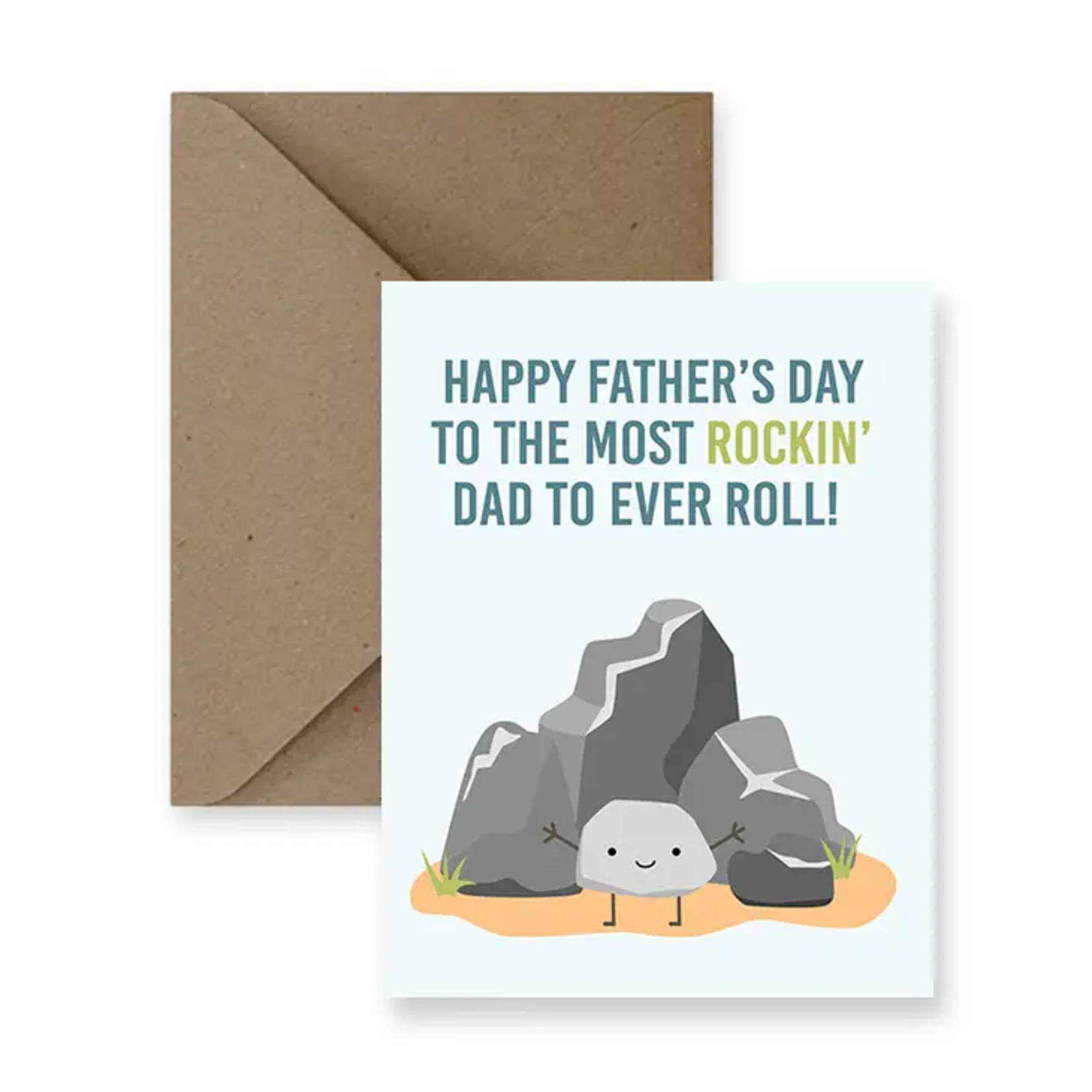 Rockin' Roll Father's Day Card