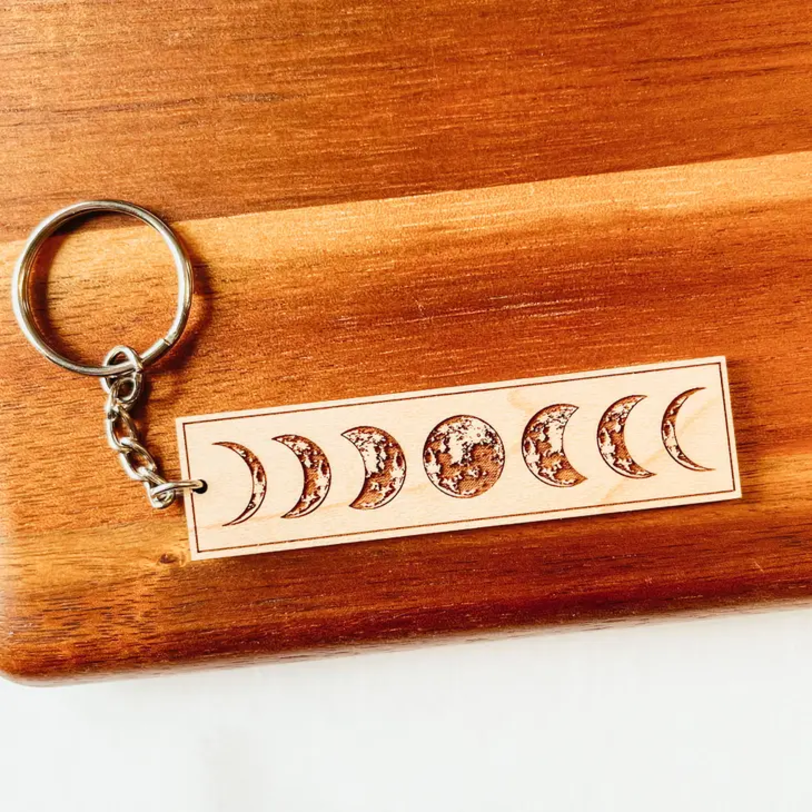 Moon Phases Keychain