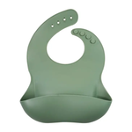 Silicone Bib - Sage