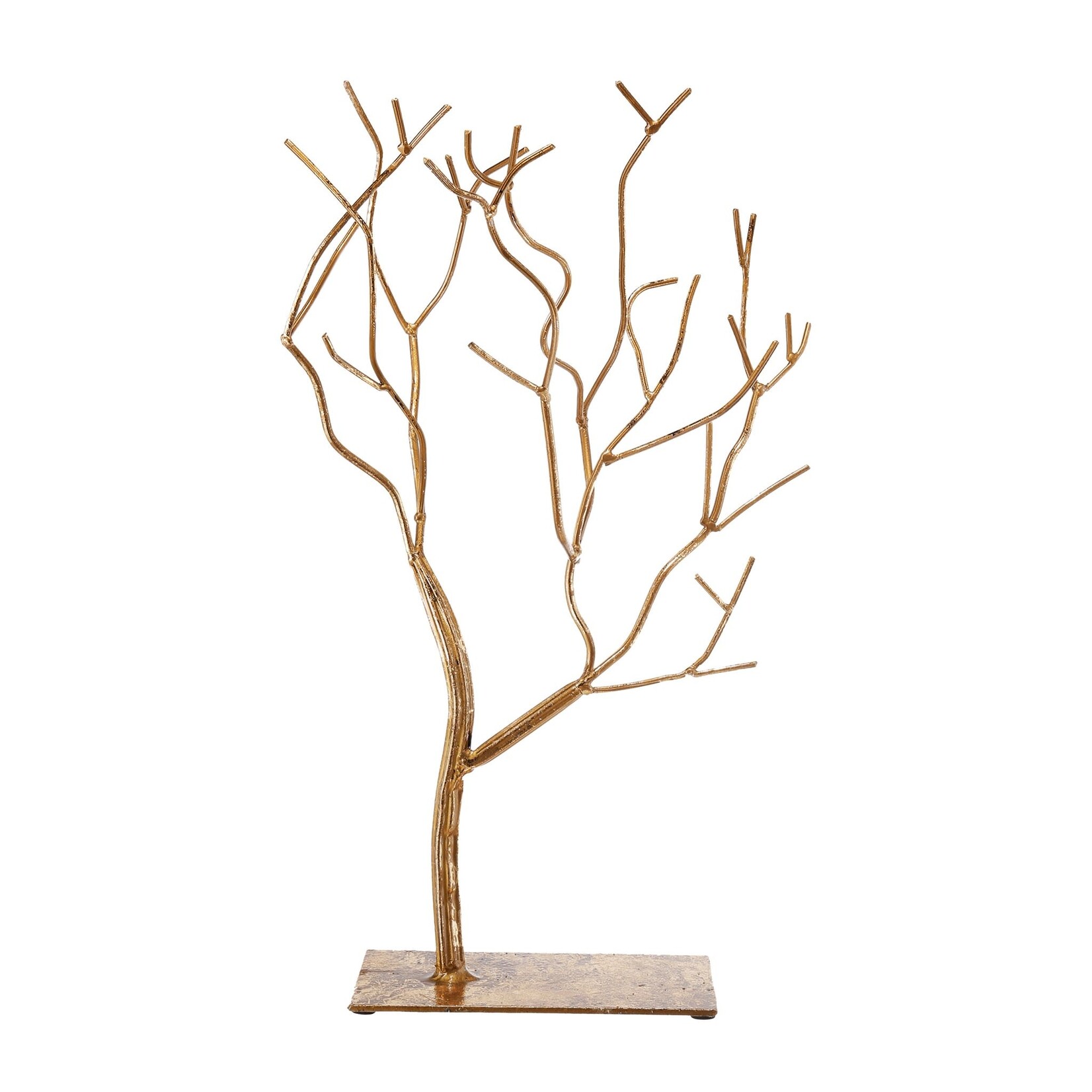 Gold Branched Tree Sculpture