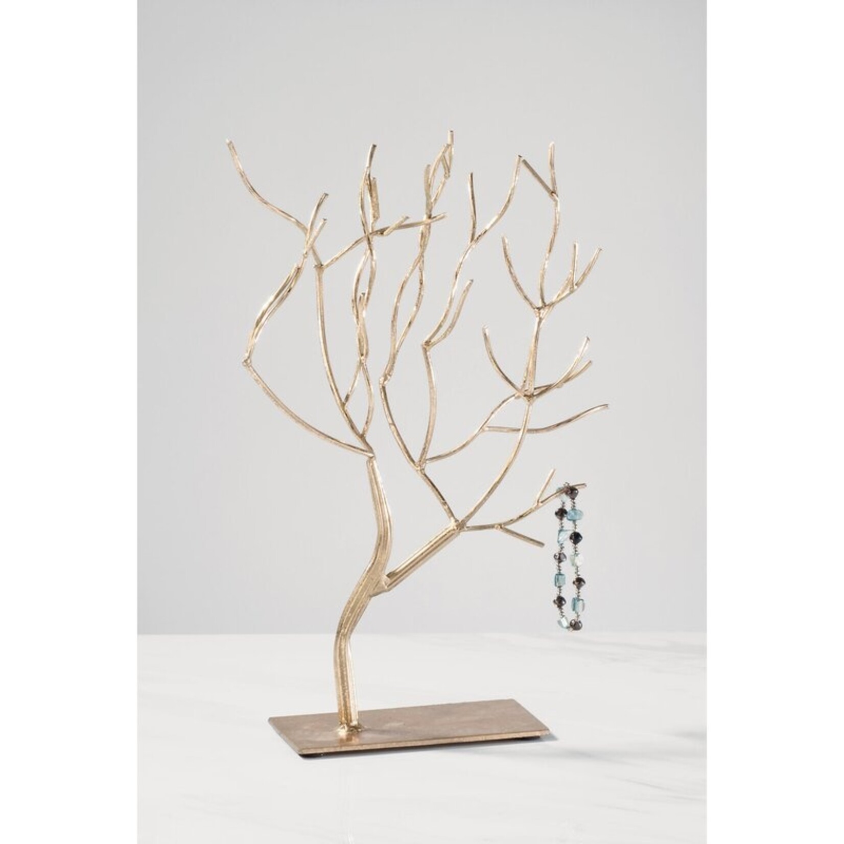 Gold Branched Tree Sculpture