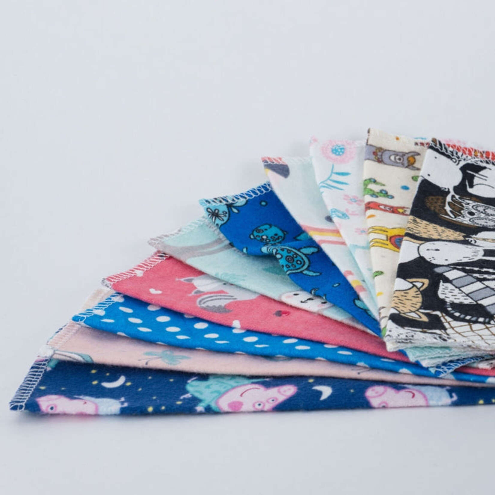 Reusable Kids Napkins - Girl & Boy Print Mix