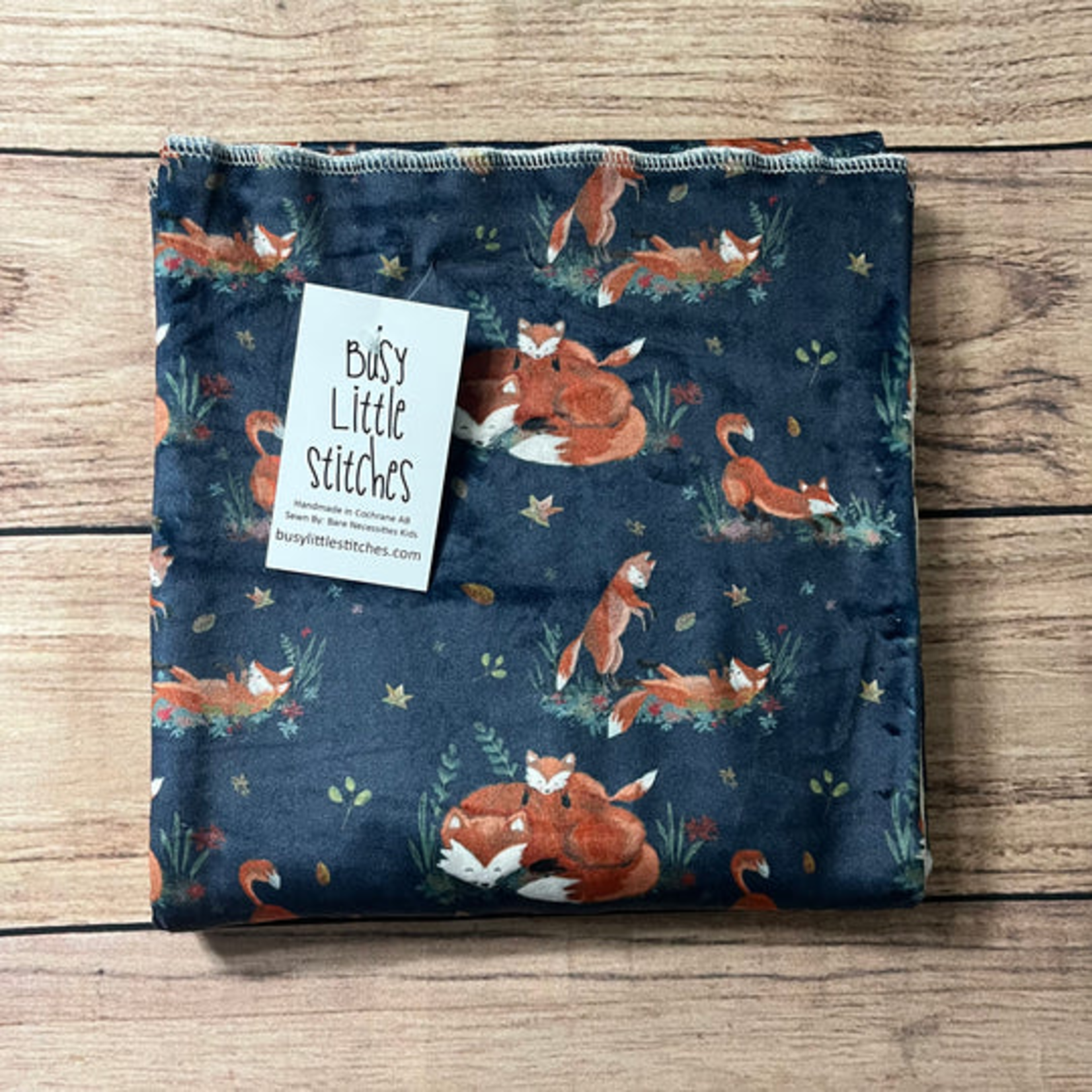 Playful Foxes Baby Blanket