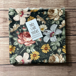 Vintage Floral Baby Blanket