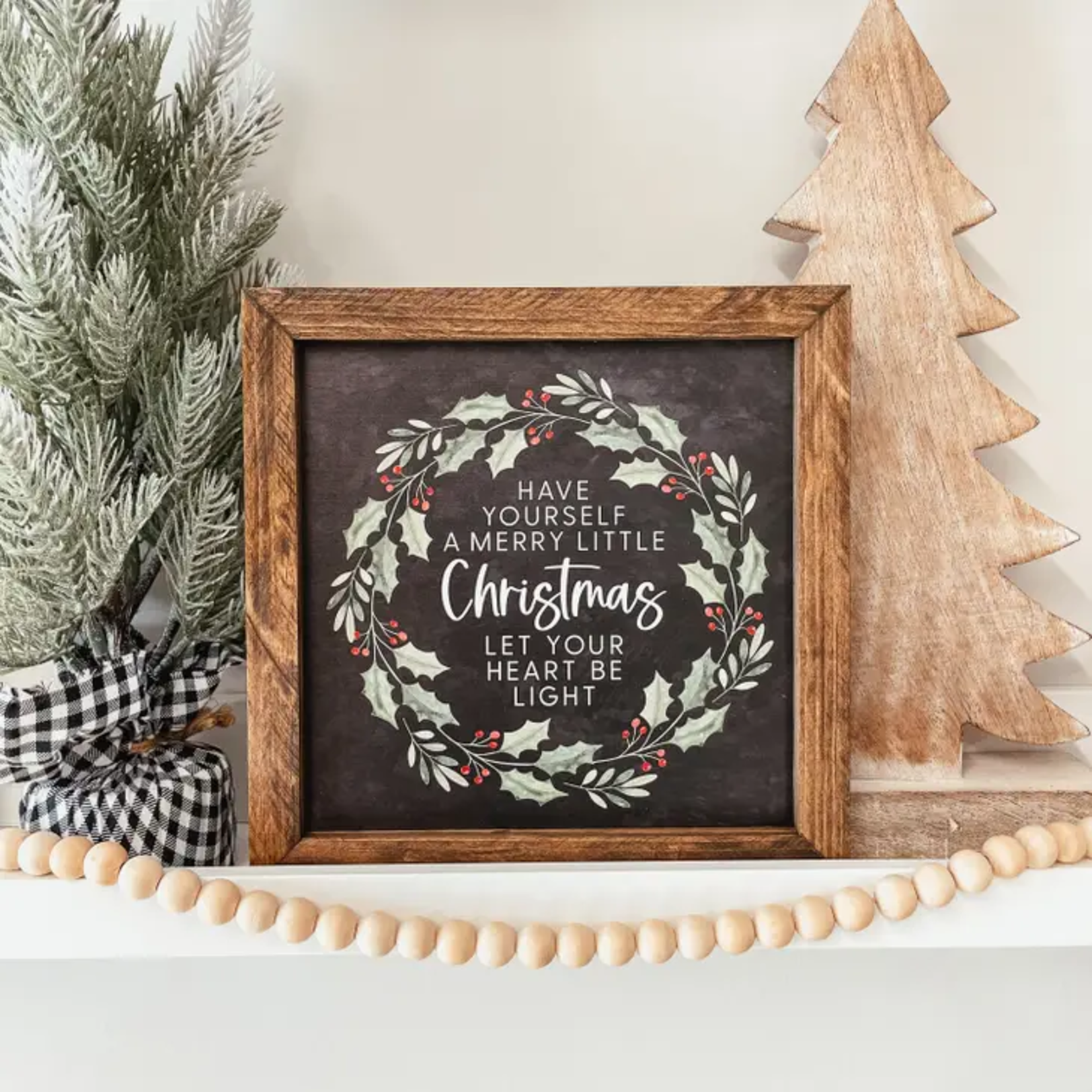 Have Yourself A Merry Little Christmas Wood Sign