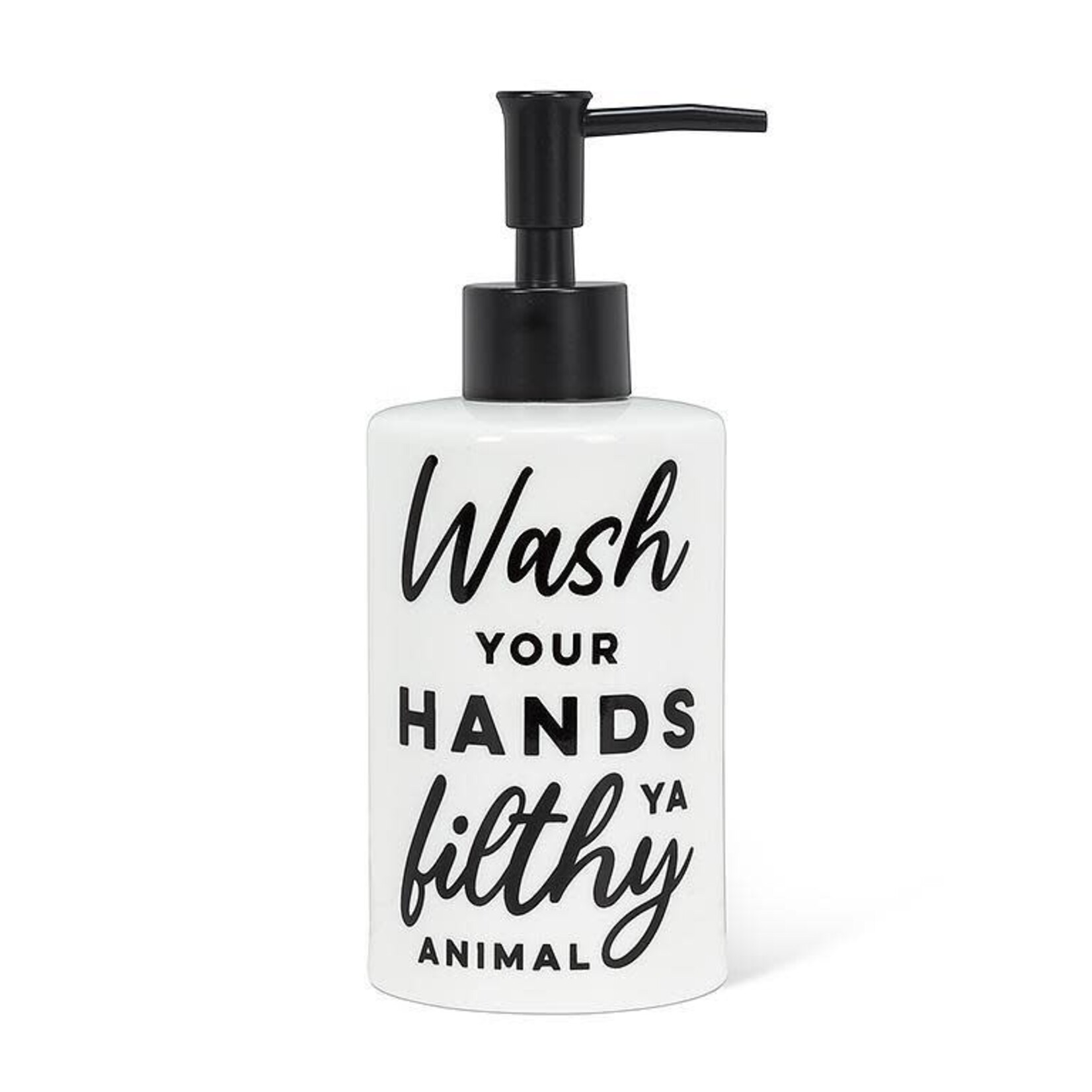 Wash Your Hands Ceramic Soap Pump
