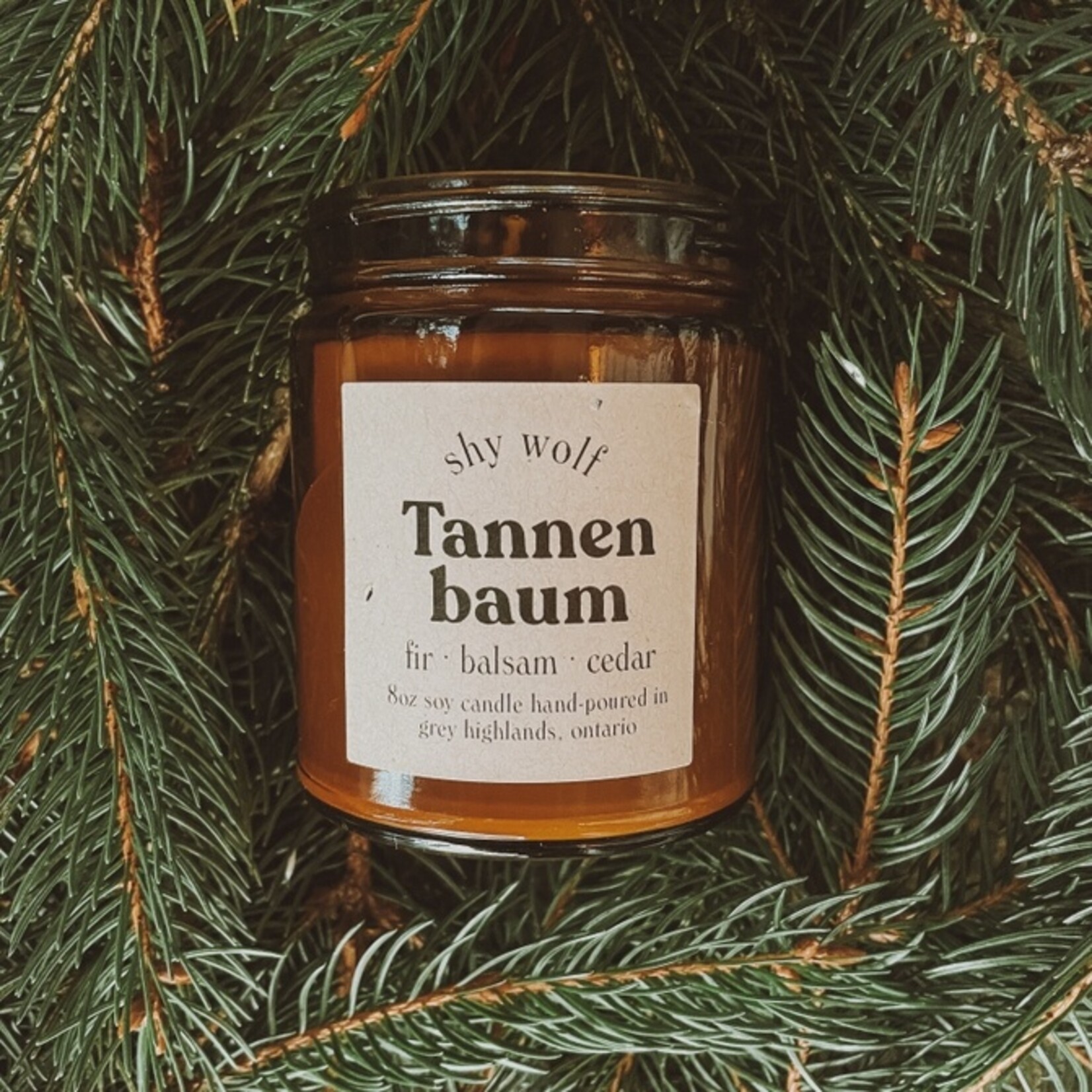 Soy Candle Tannenbaum