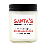 Soy Candle - Santa's Favourite Teacher