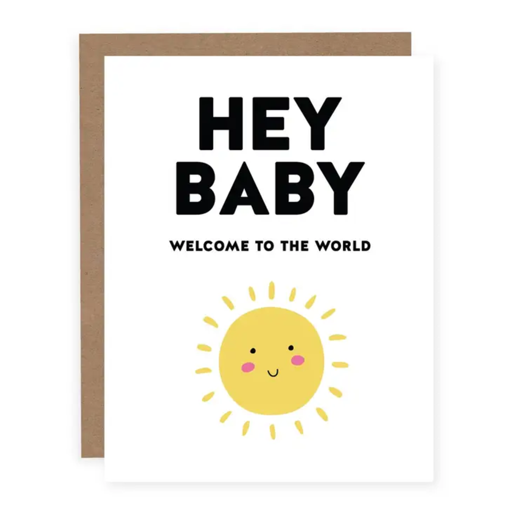 Hey Baby! Welcome To The World Card