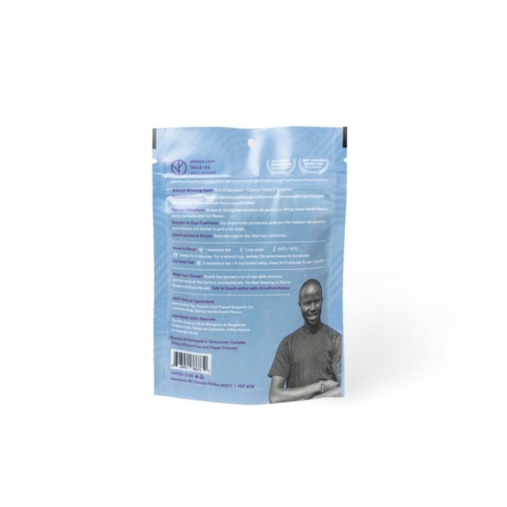 Cream Earl Grey Tea Pouch