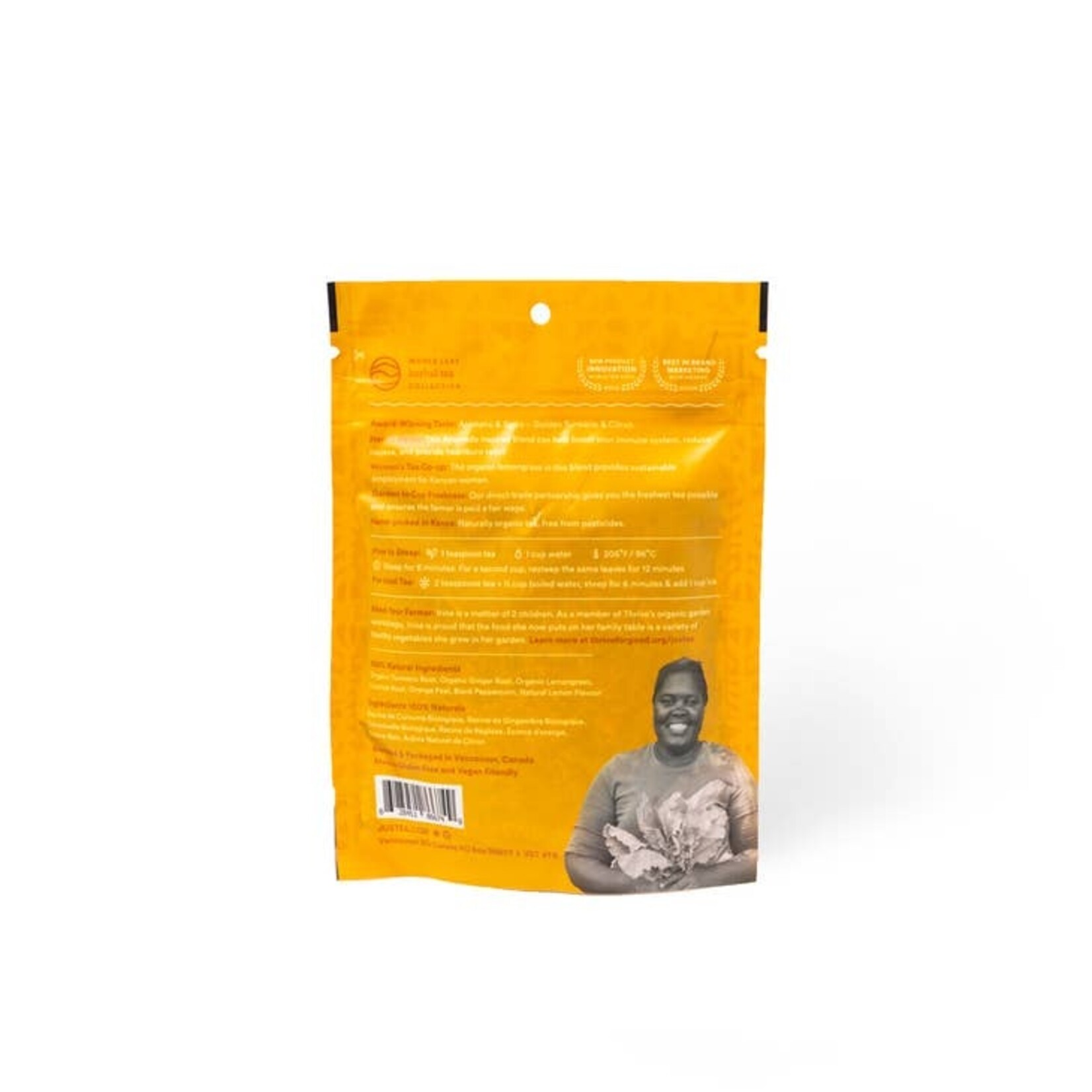 Turmeric Ginger Tea Pouch