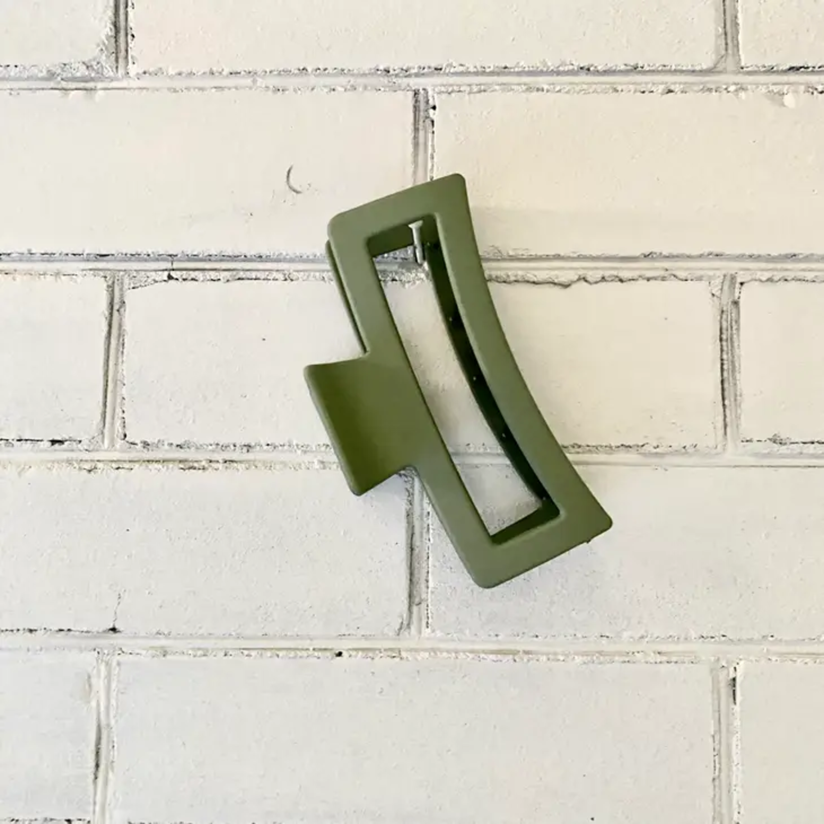 XL Green Matte Claw Clip