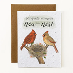 New Nest Plantable Card