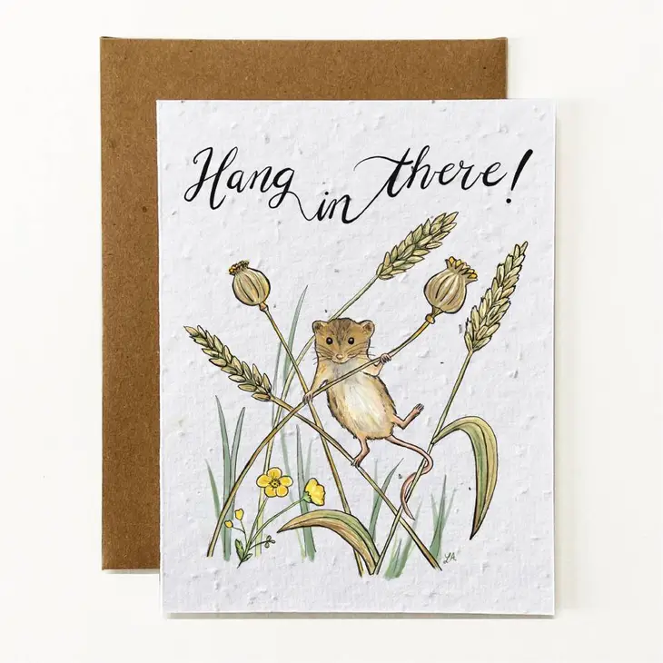 Hang In There Plantable Card Copper Alley Gift Boutique