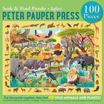 100pc Seek & Find Safari Puzzle