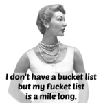 Magnet I Don't Need A Bucket List