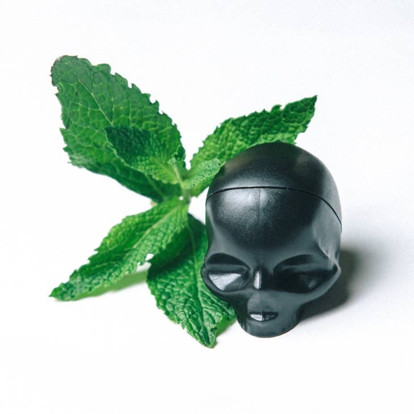 Natural Black Skull Lip Balm