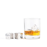 Stainless Steel Dice Whiskey Stones - Set of 4