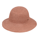 Mid Brim Dusty Pink Bucket Hat - Broome