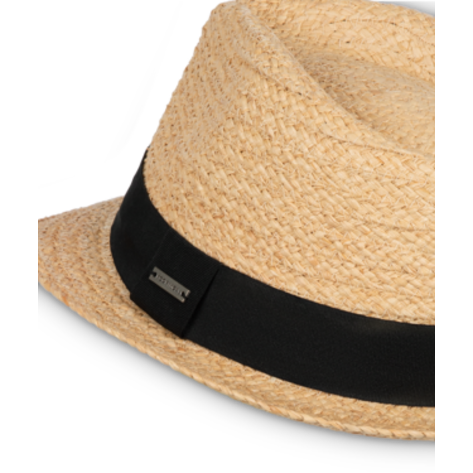 Natural Straw Fedora - Palm Springs