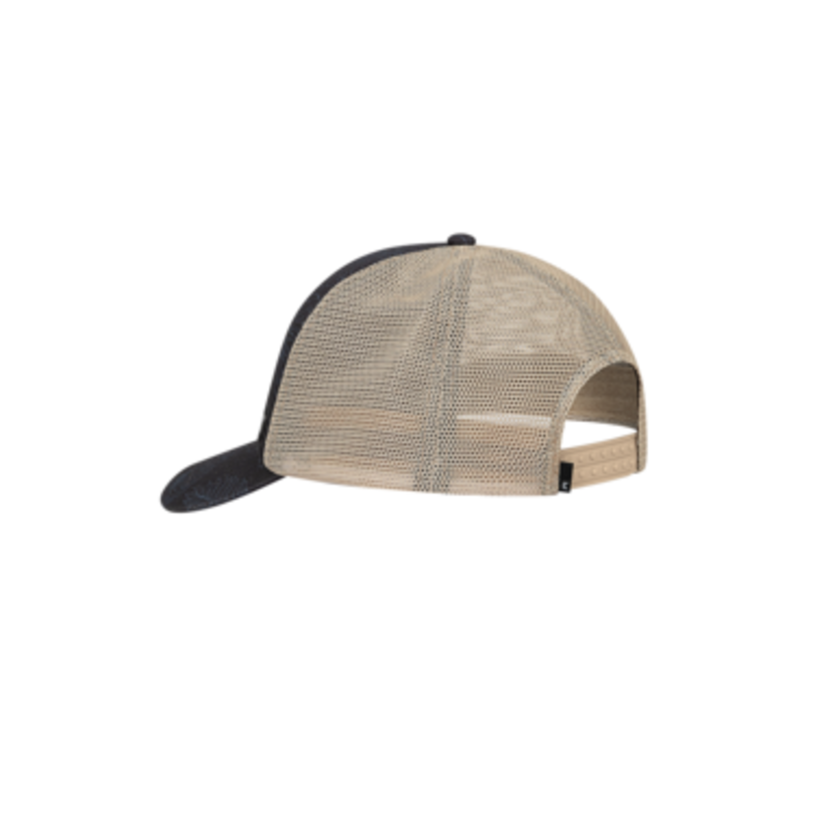 Navy Outline Mesh Trucker Hat