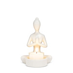 Yoga Figurine Candle Holder