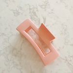 Large Matte Claw Clip - Light Pink