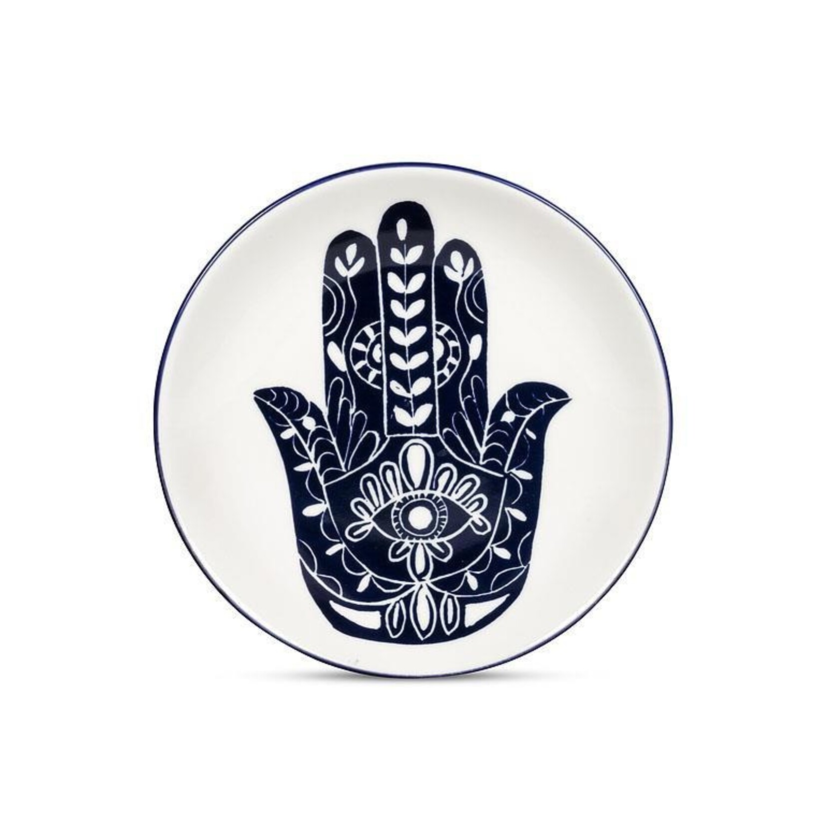 Blue Hamsa Trinket Dish