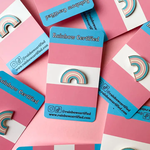 Trans Rainbow Pride Pin