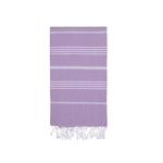 Turkish Towel - Lilac Stripe