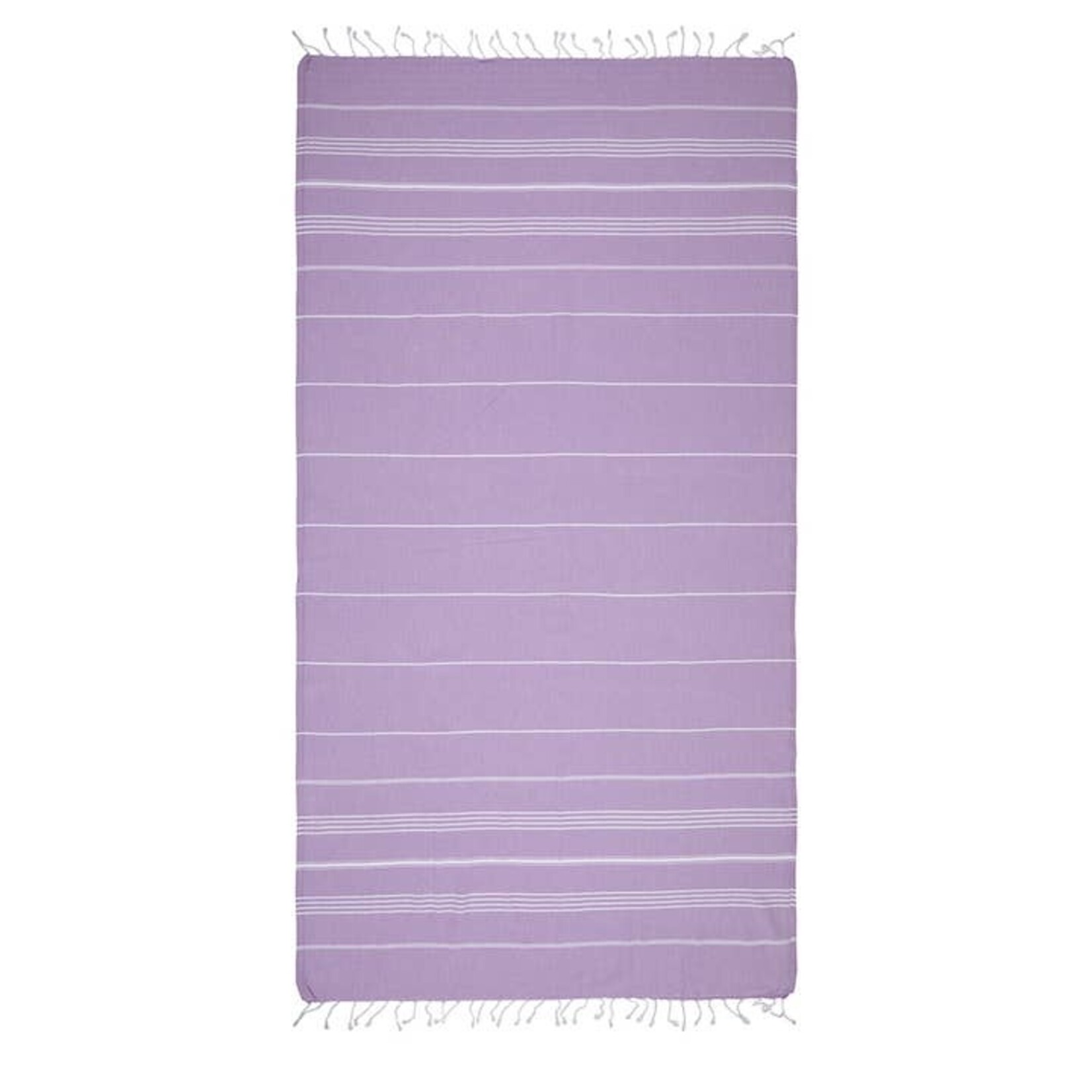 Turkish Towel - Lilac Stripe