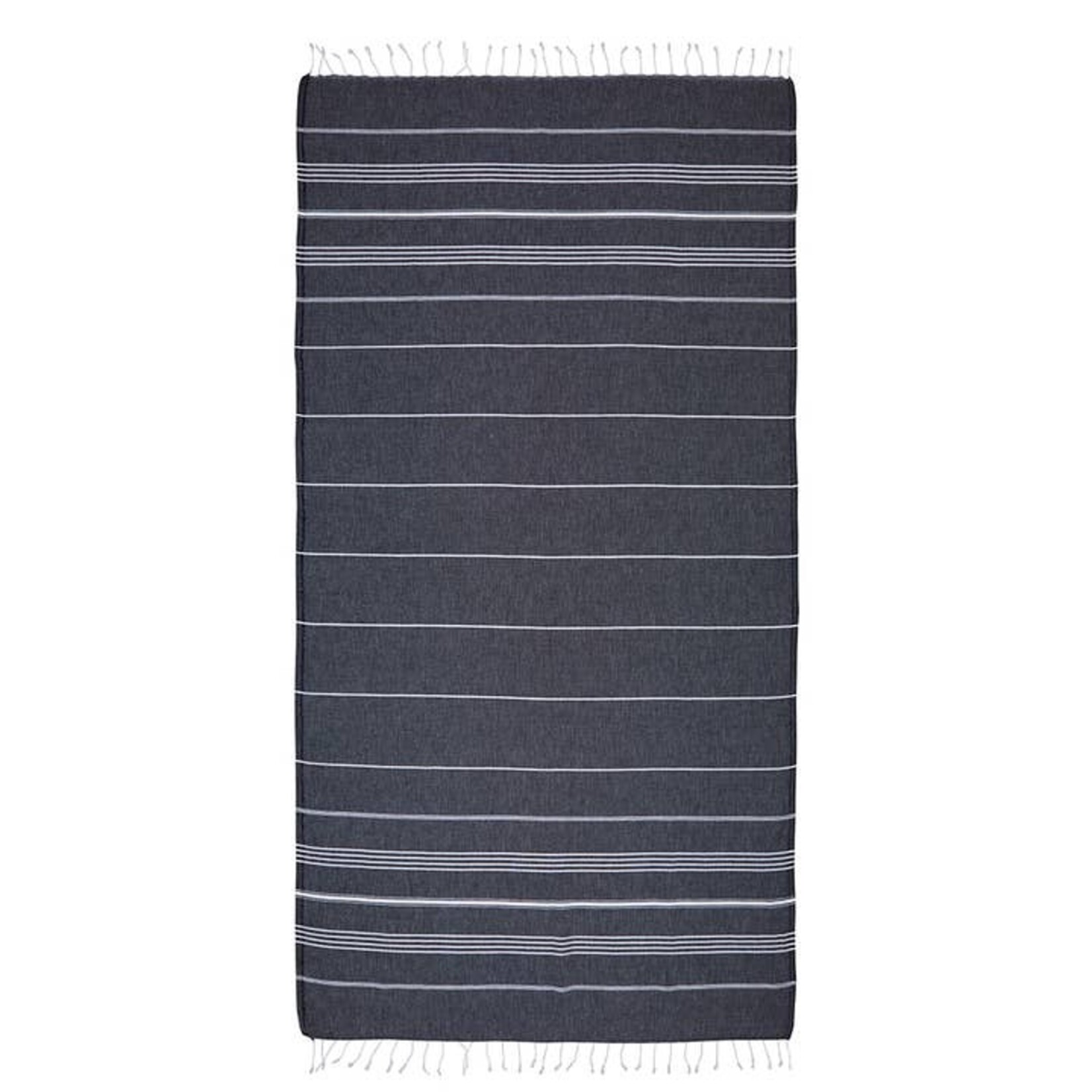 Turkish Towel - Black Stripe