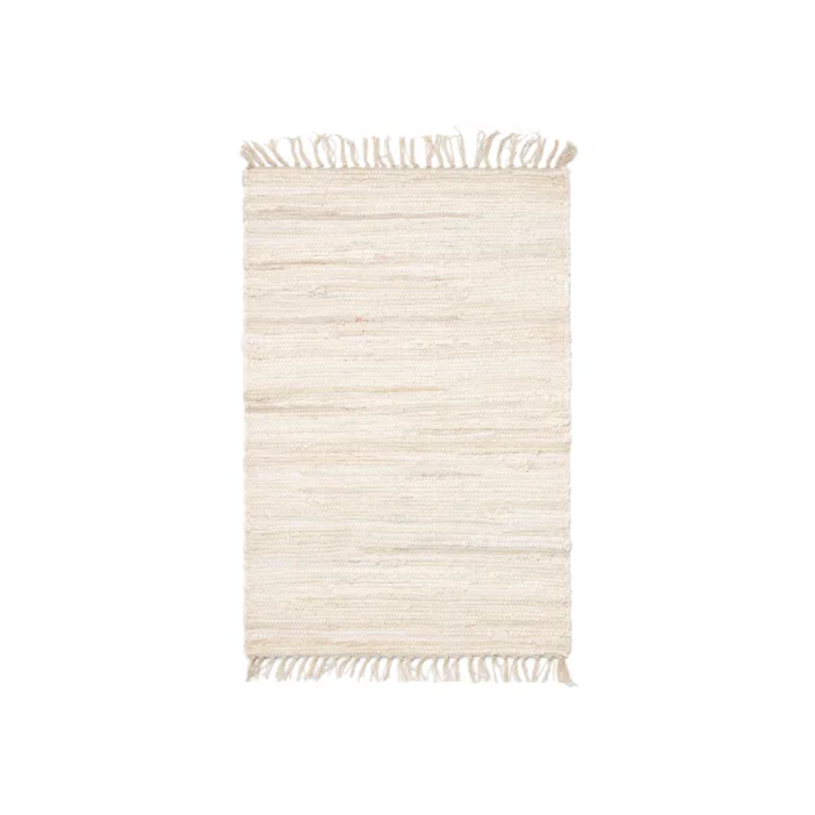 Cotton Weave Rug - Ivory - 24 x 36