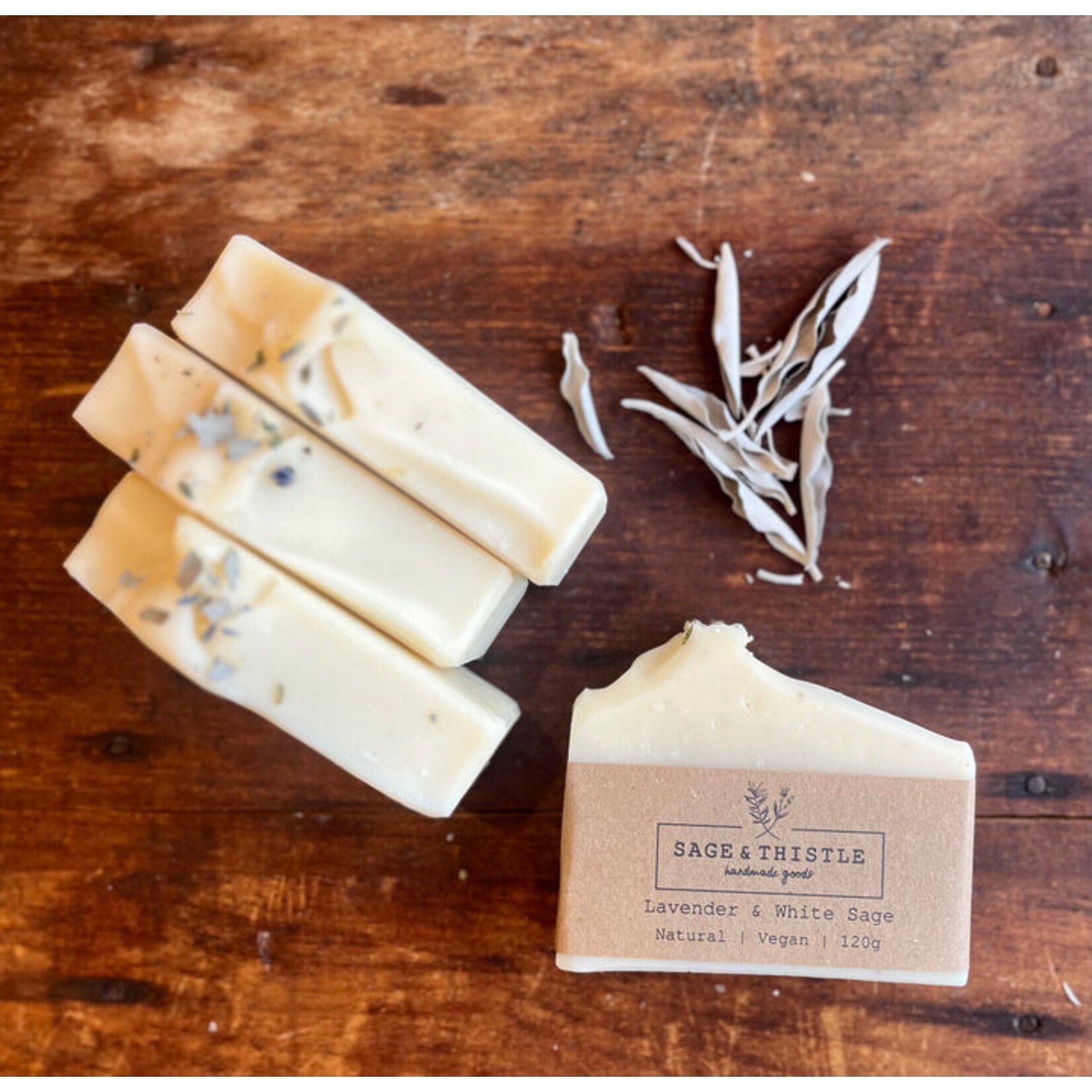 Lavender & White Sage Soap