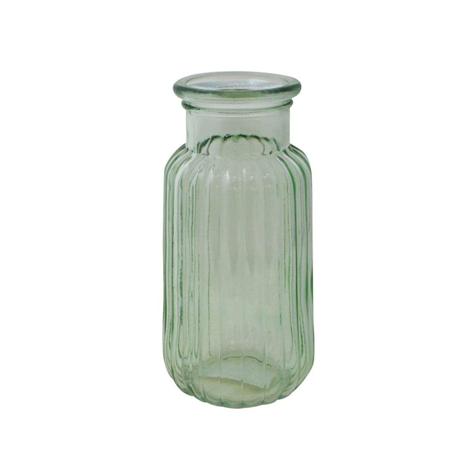 Green Glass Vase