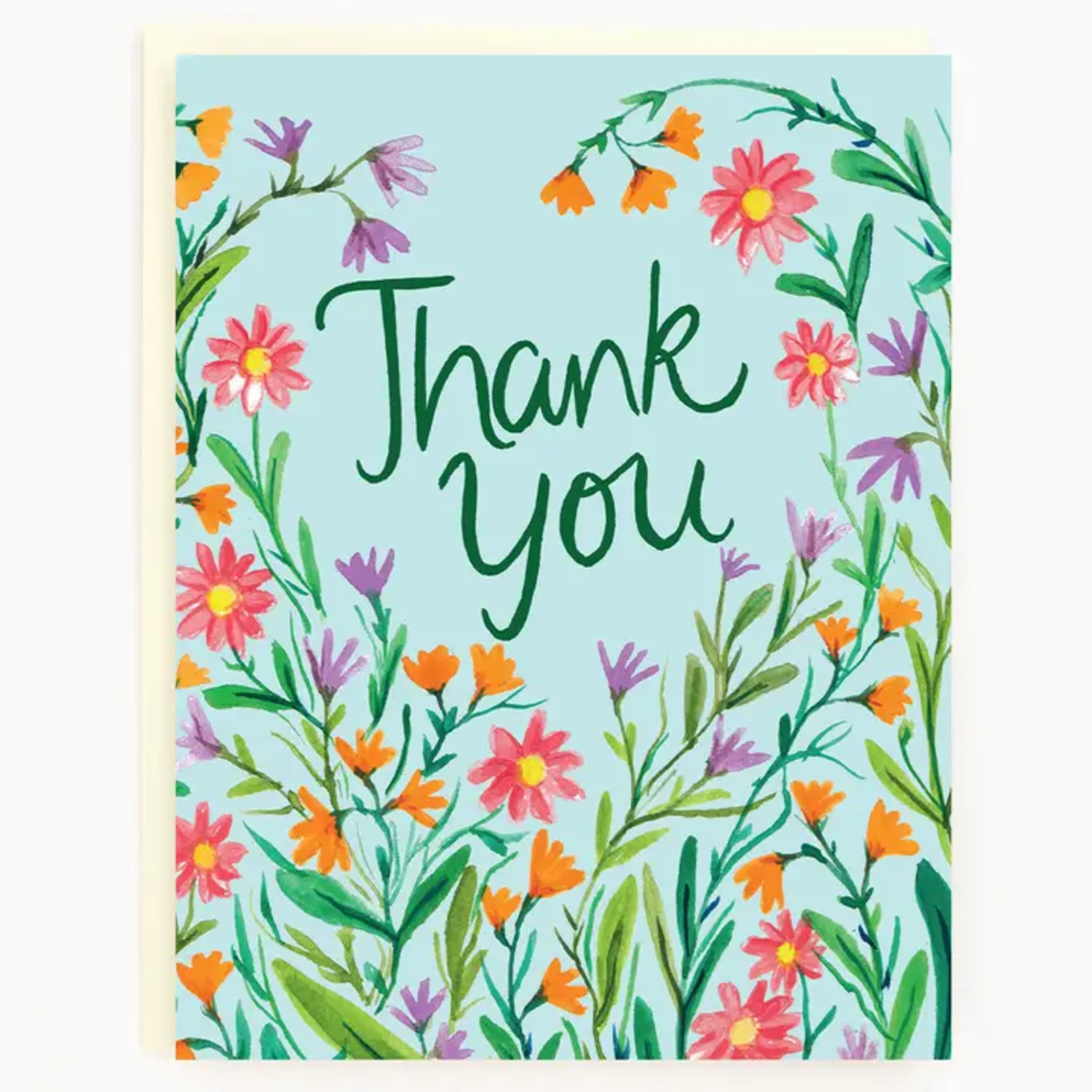 Wildflowers Thank You Card