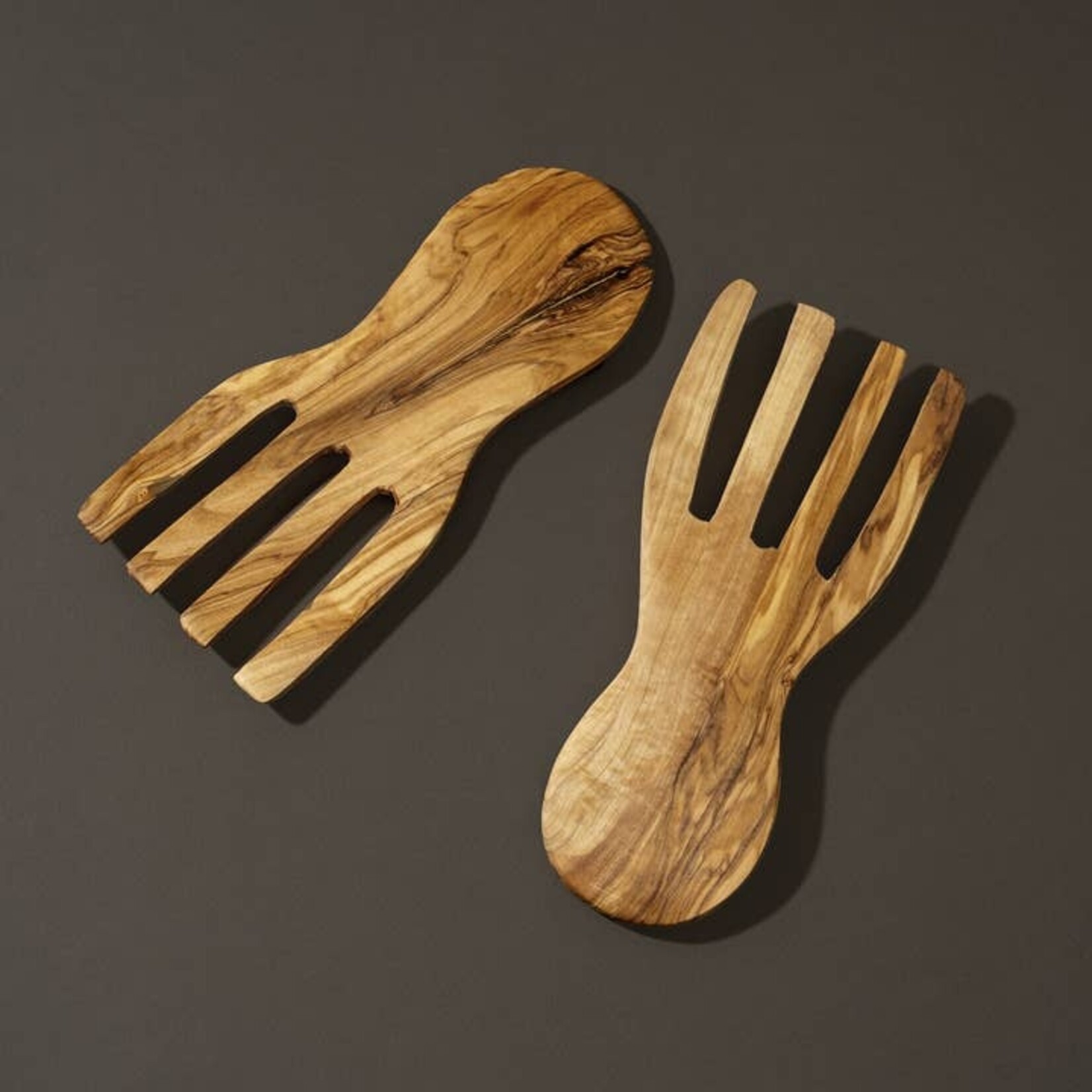 Olive Wood Serving Hands