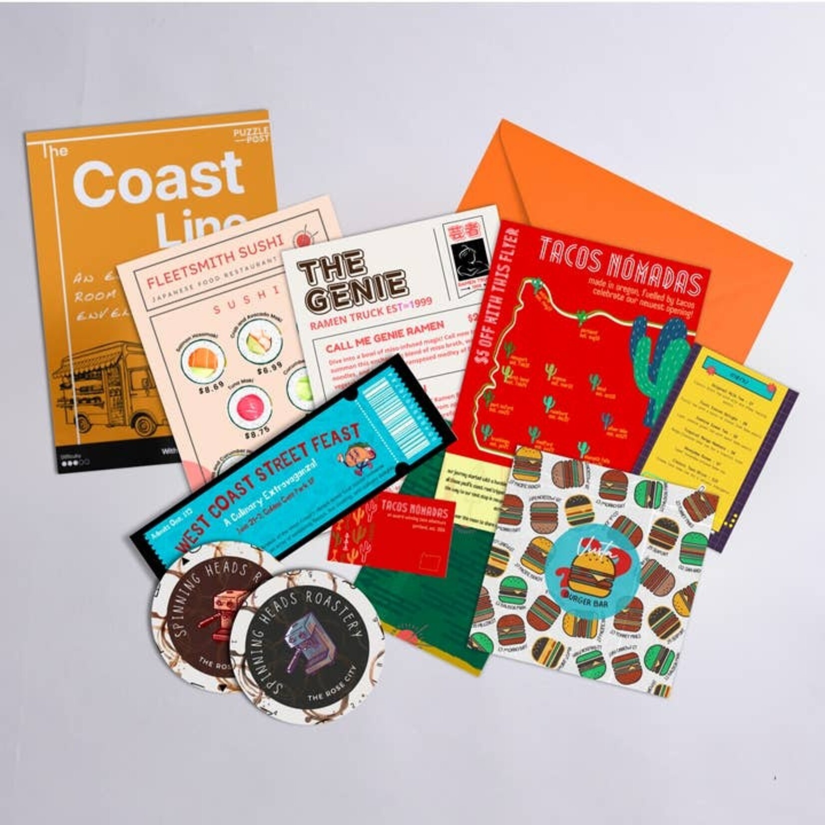 Escape Room in an Envelope - The Coast Line