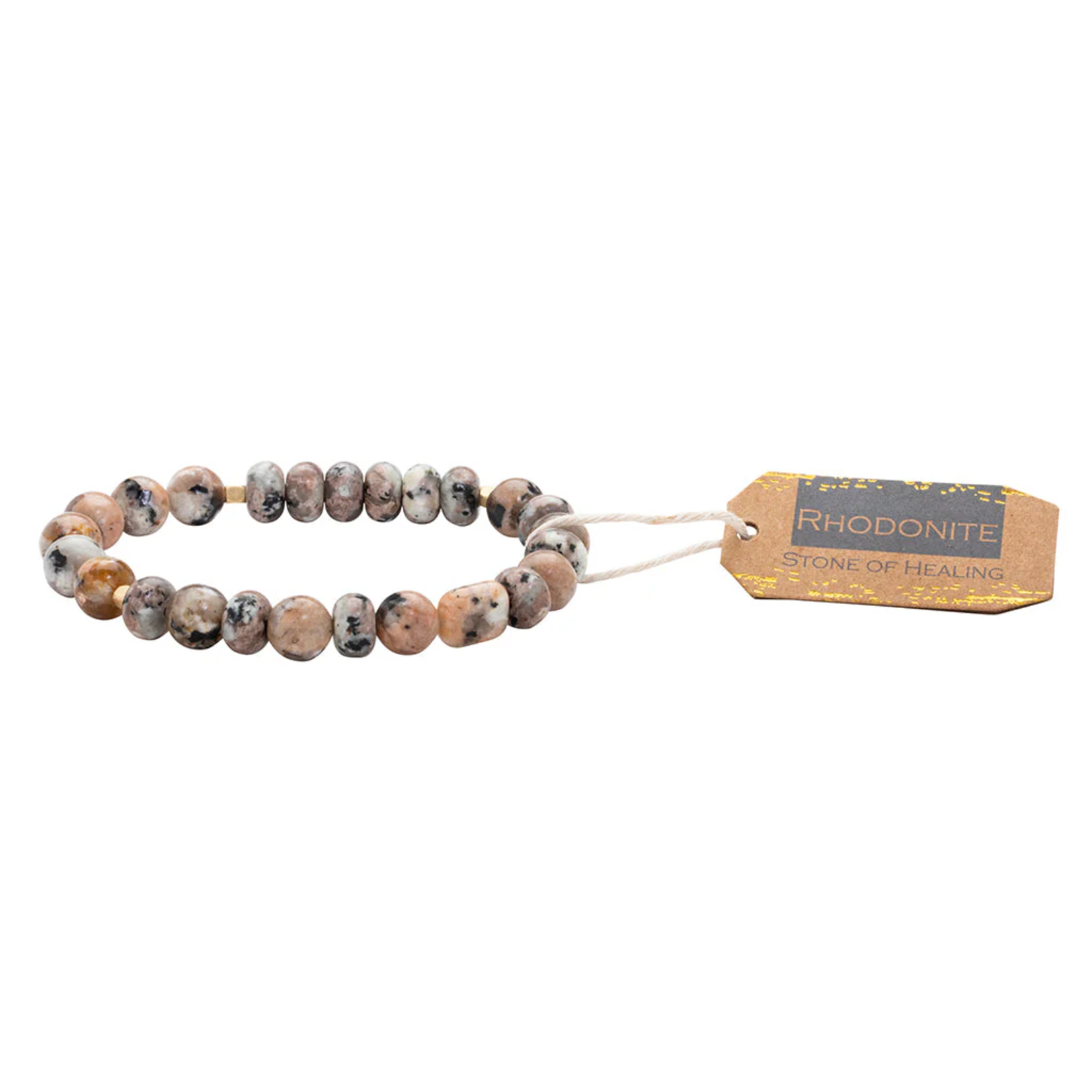 Stacking Bracelet Rhodonite - Stone of Healing