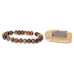 Stacking Bracelet Majestic Jasper - Stone of Serenity