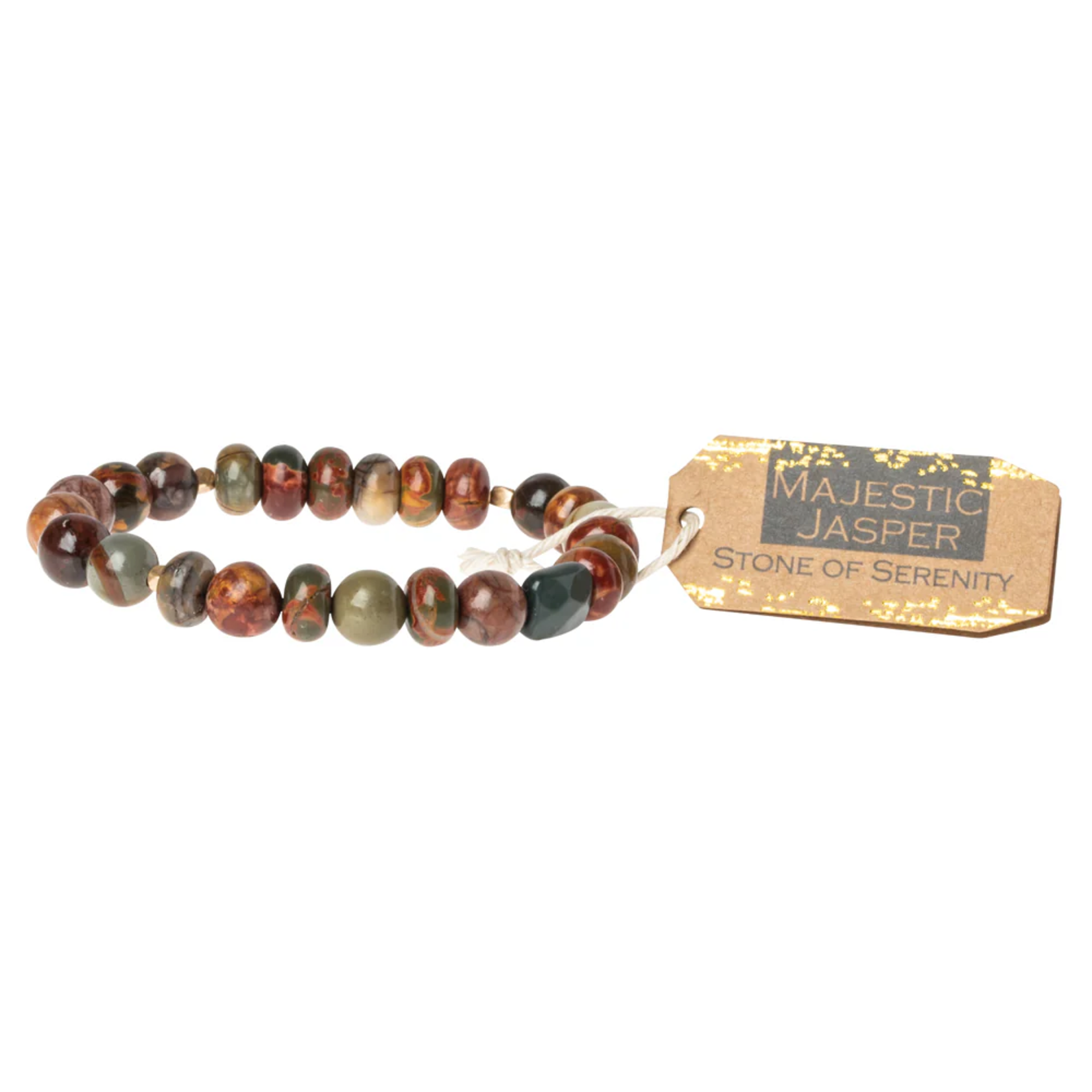 Stacking Bracelet Majestic Jasper - Stone of Serenity