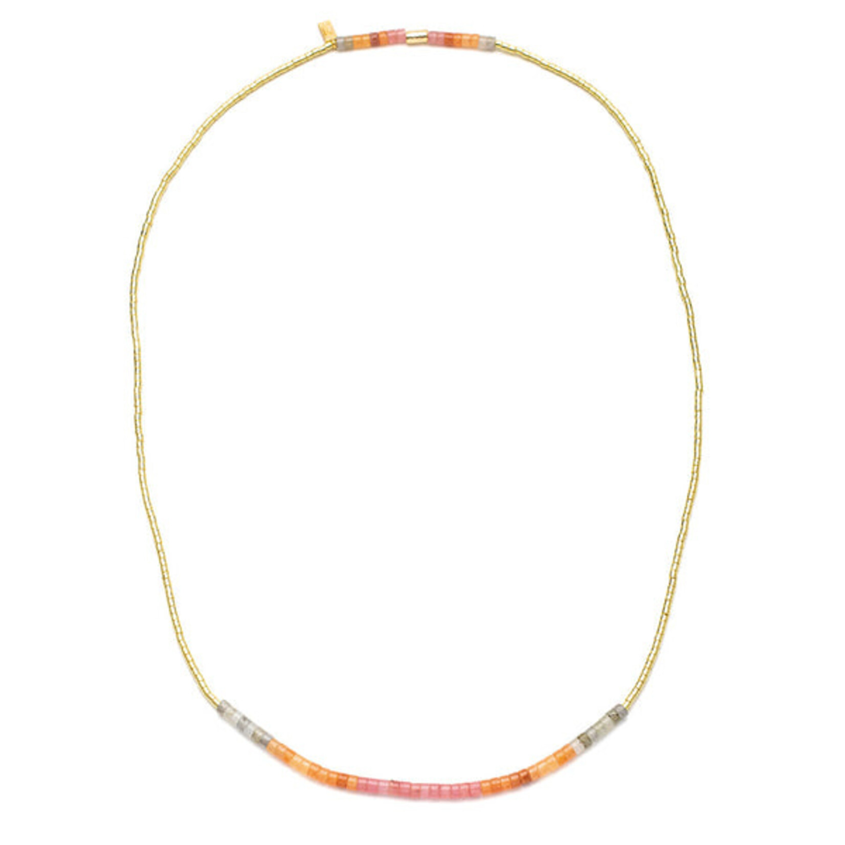 Ombre Stone Wrap - Gold Sunset