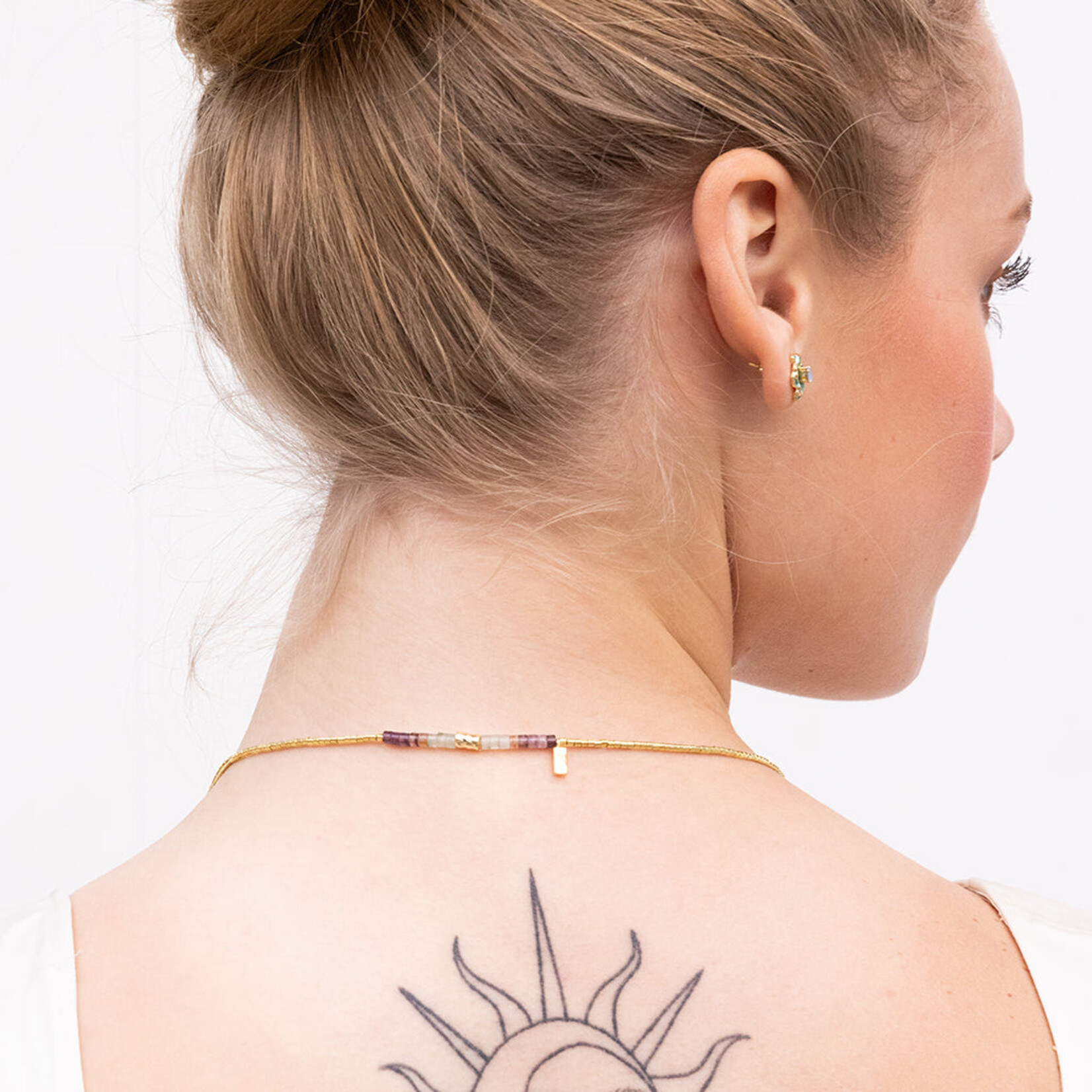 Ombre Stone Wrap - Gold Sunset