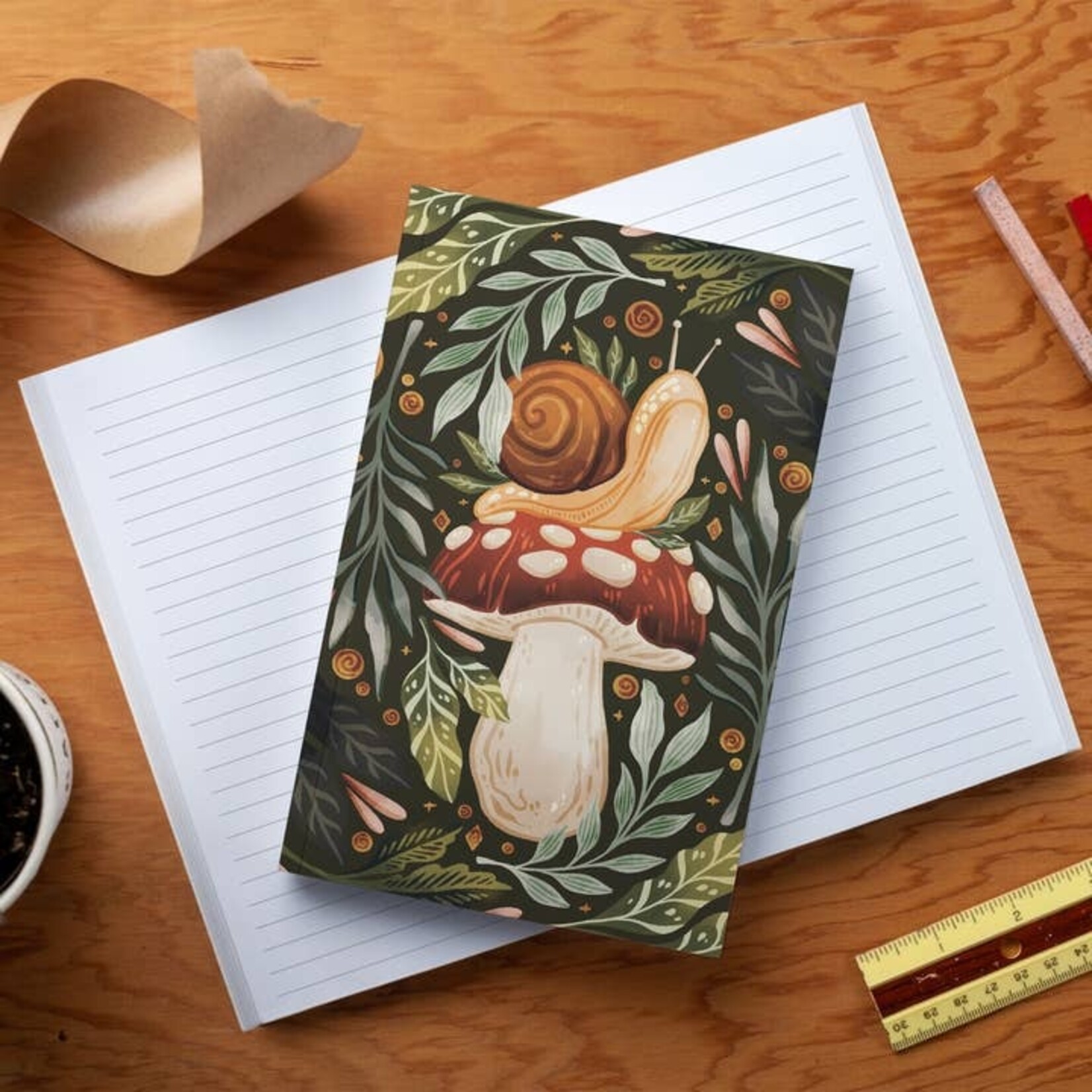 Snail & Mushroom Notebook